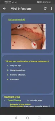 All Skin Infections &Treatment android App screenshot 0