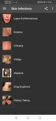 All Skin Infections &Treatment android App screenshot 3